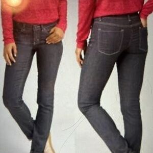 PRANA KAYLA Gray Jeans stretch Organic Cotton Blend. Narrow Leg. Size 18/36